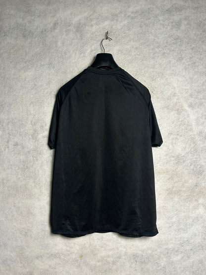 Calvin Klein Big Logo Swim Wear Black Round Neck - Large