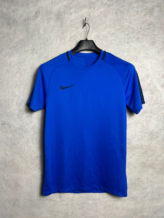 Nike Dri Fit Blue Round Neck - Large