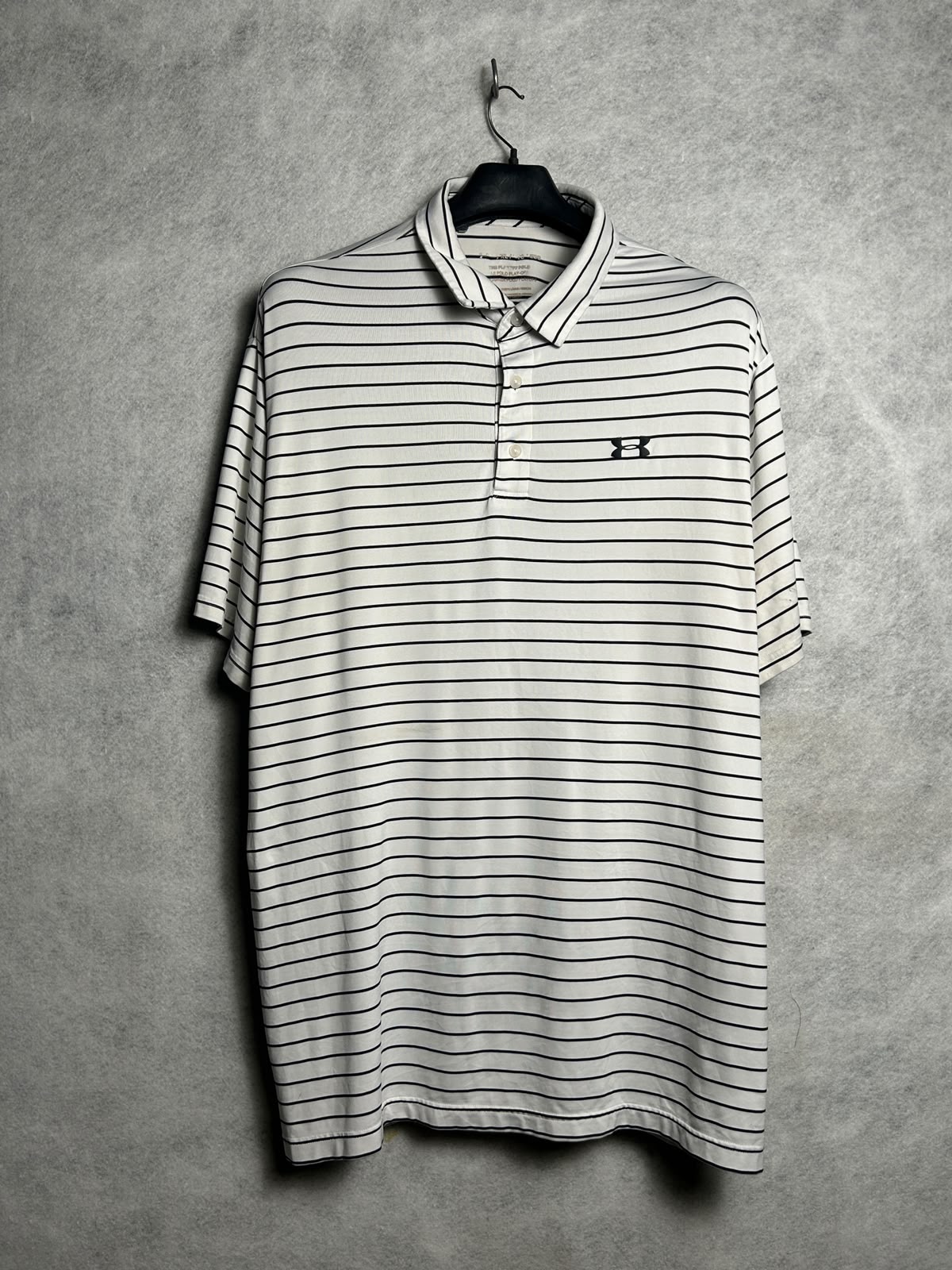 Under Armour White Polo - XL