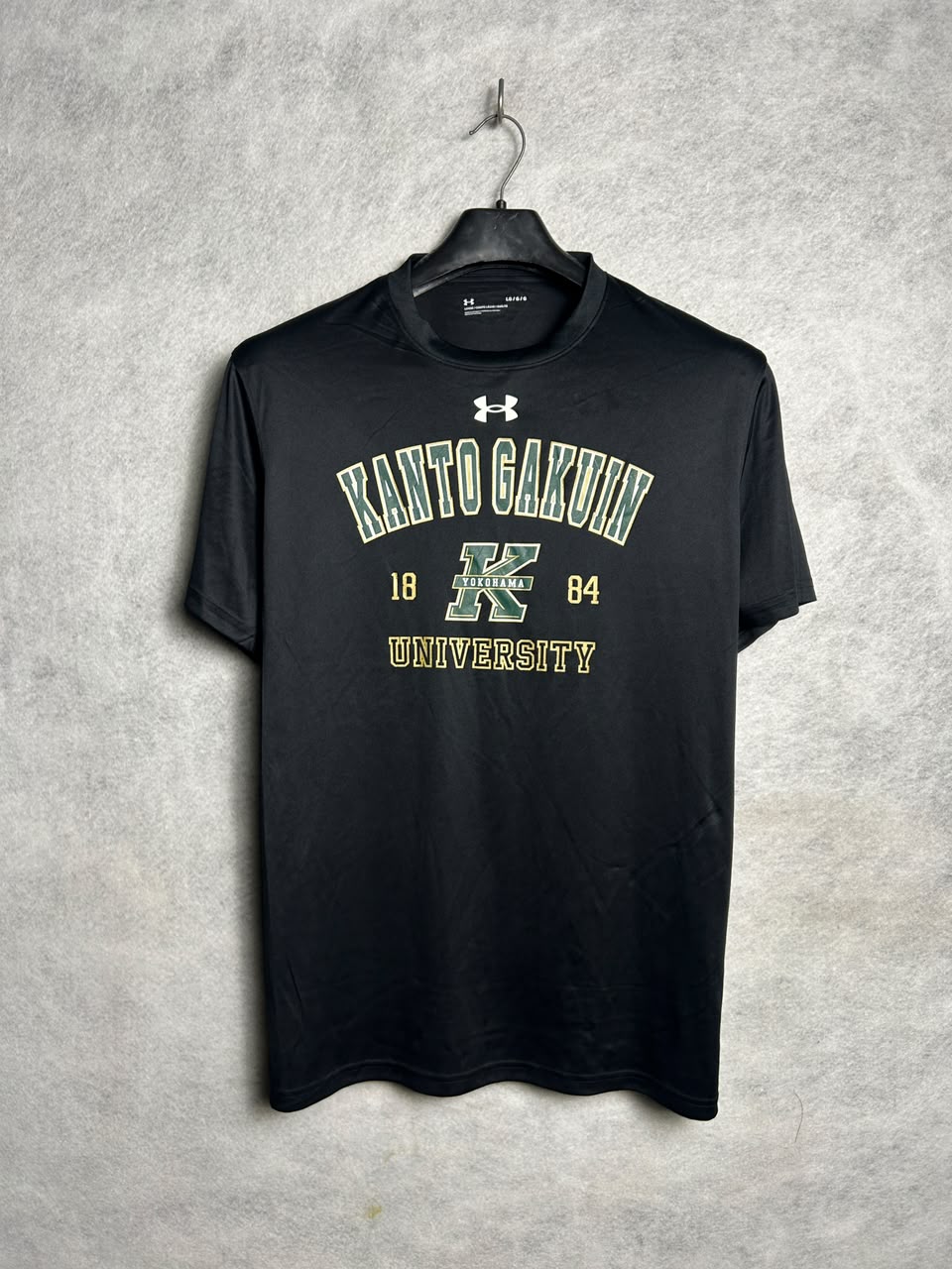 Under Armour Black Big Logo Kanto Gakuin - Large