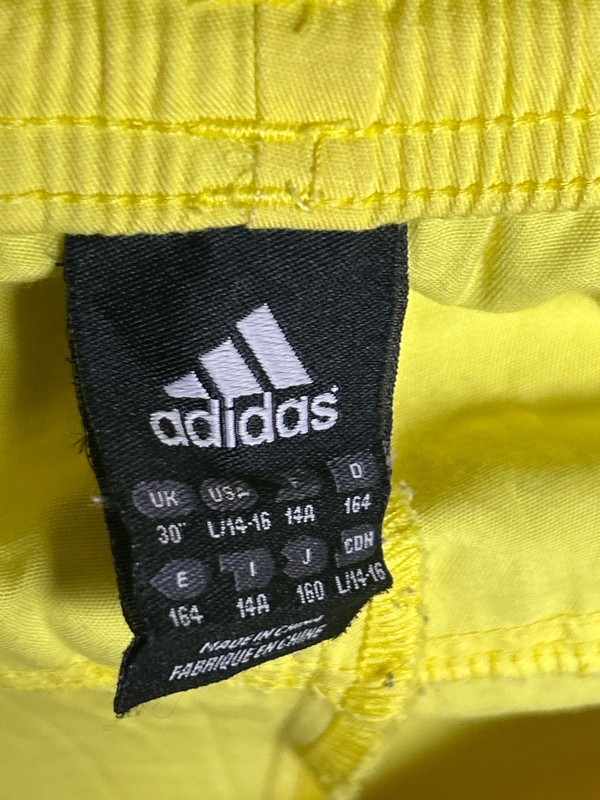 Adidas Yellow - Large