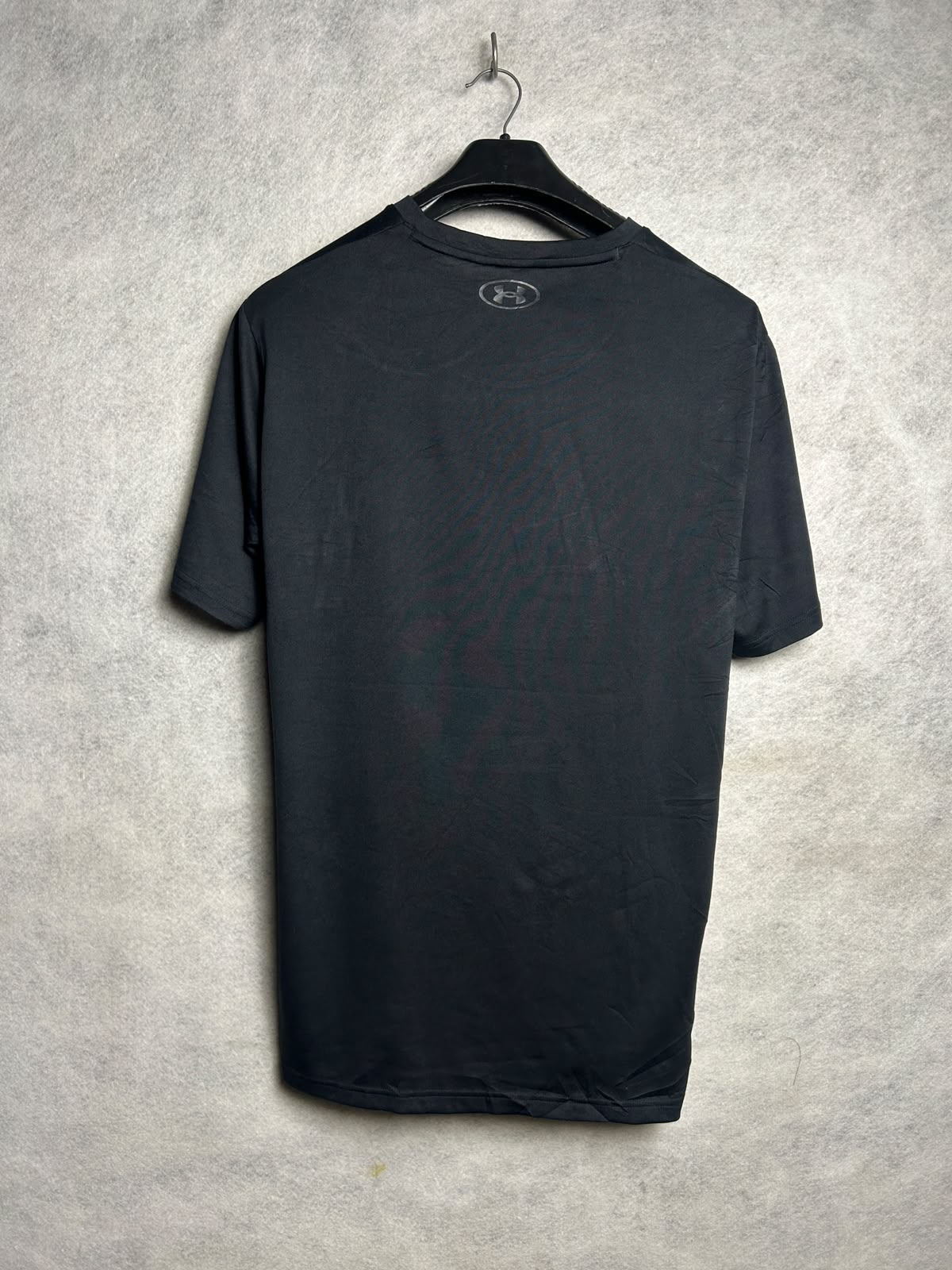Under Armour Big Logo Loose Black Round Neck - XXL