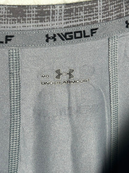 Under Armour Grey Full Sleeves V Neck - Medium