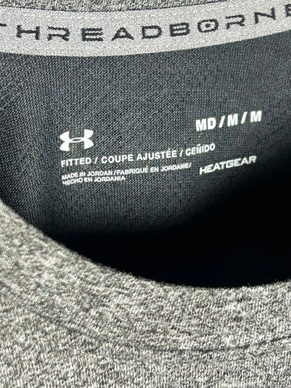Under Armour Heat Gear Black And Grey - Medium