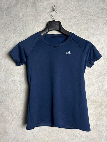 Adidas Blue Round Neck - Medium