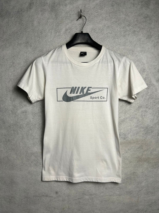 Nike Sports Co. White Round Neck - Small