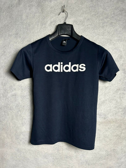 Adidas Blue Round Neck - Small