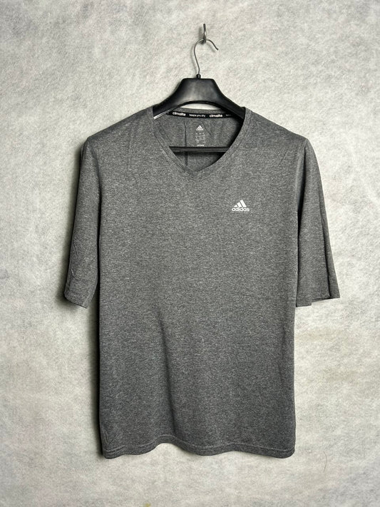 Adidas Climalite Grey Round Neck - Large