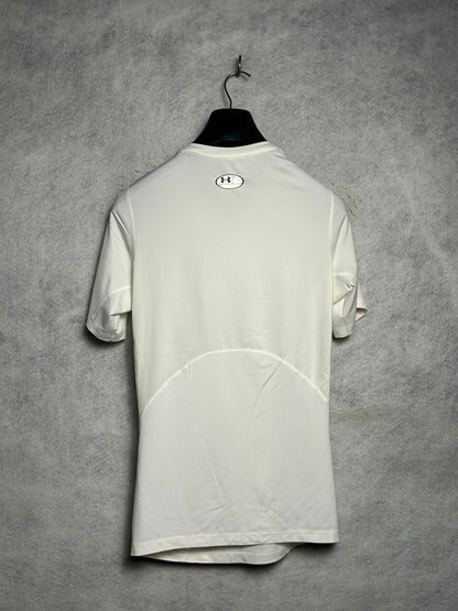 Under Armour Heat Gear White Round Neck - XXL
