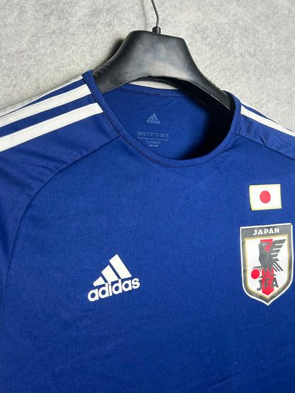 Adidas Climalite Blue JFA Edition Round Neck - Large