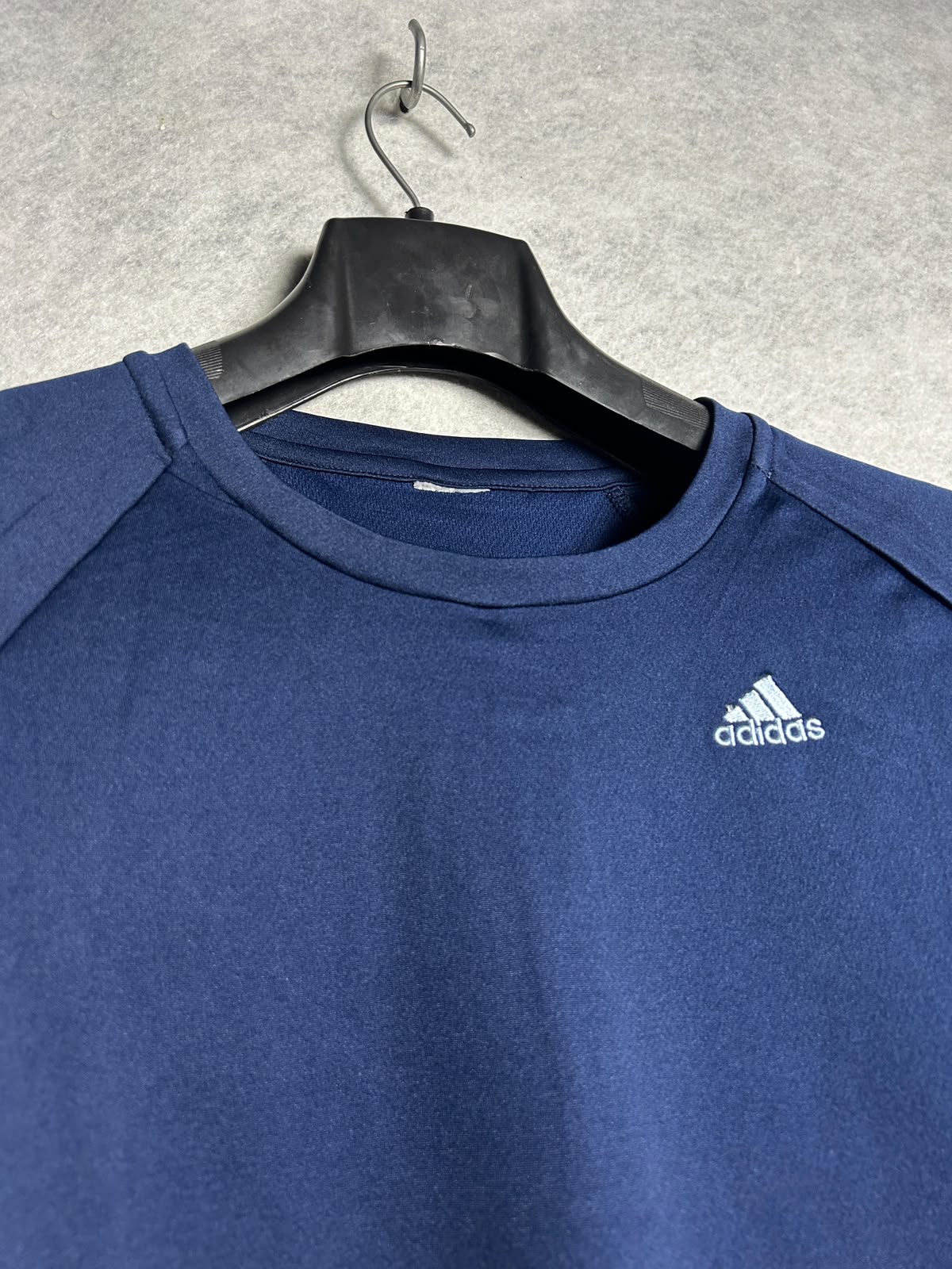 Adidas Blue Round Neck - Medium