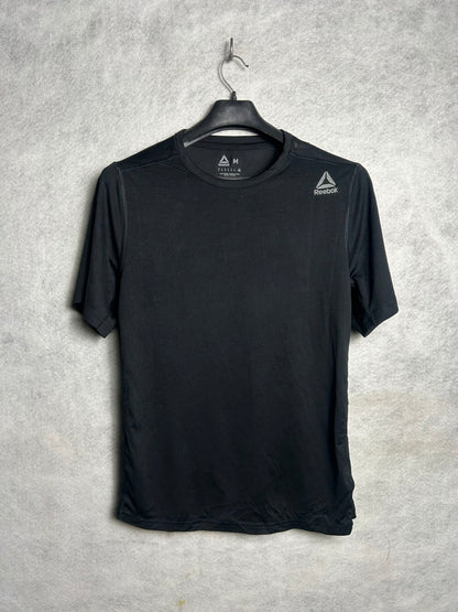 Reebok Black Round Neck - Medium
