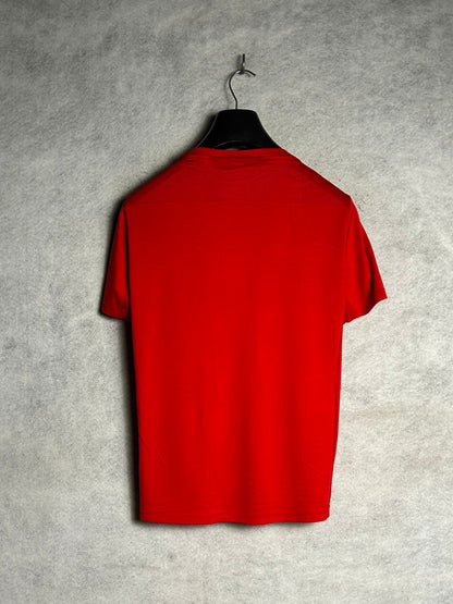 Adidas Running Aeroready Red Round Neck - Medium
