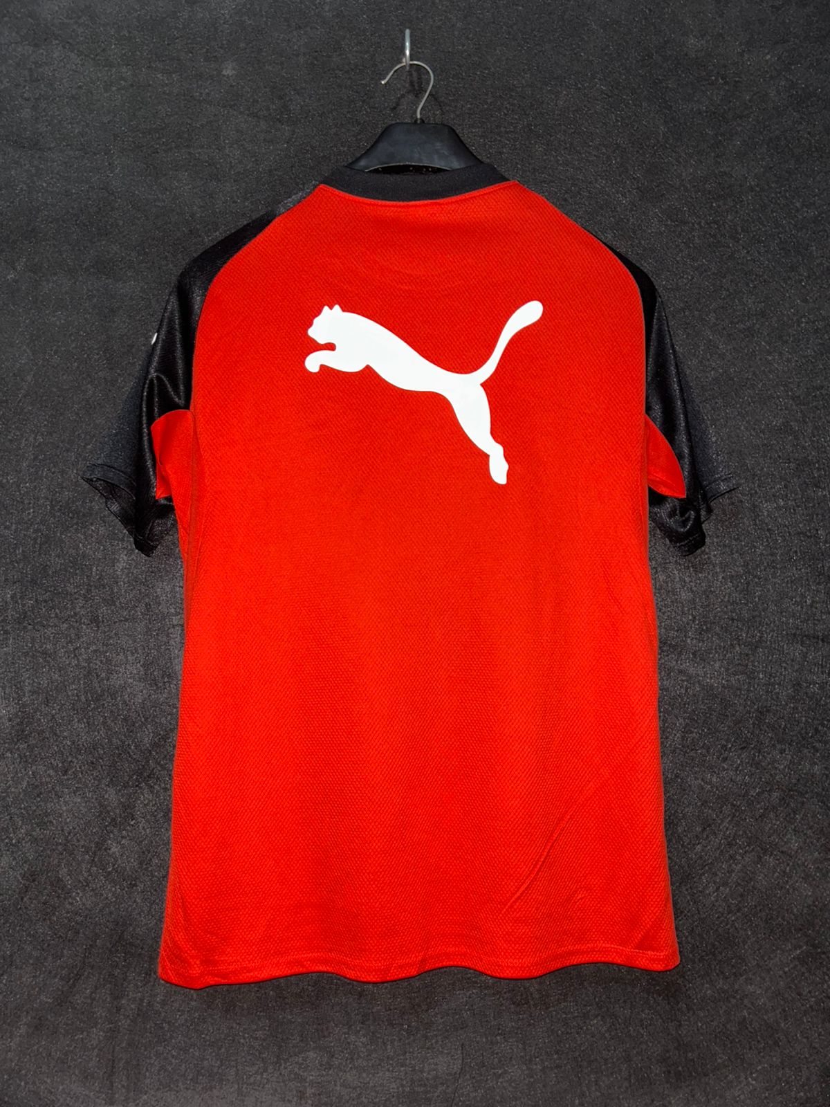 Puma Red Black Tee - Large