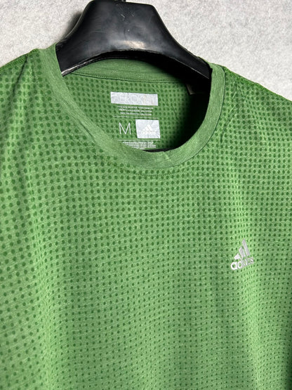 Adidas Aeroknit Green Round Neck - Medium
