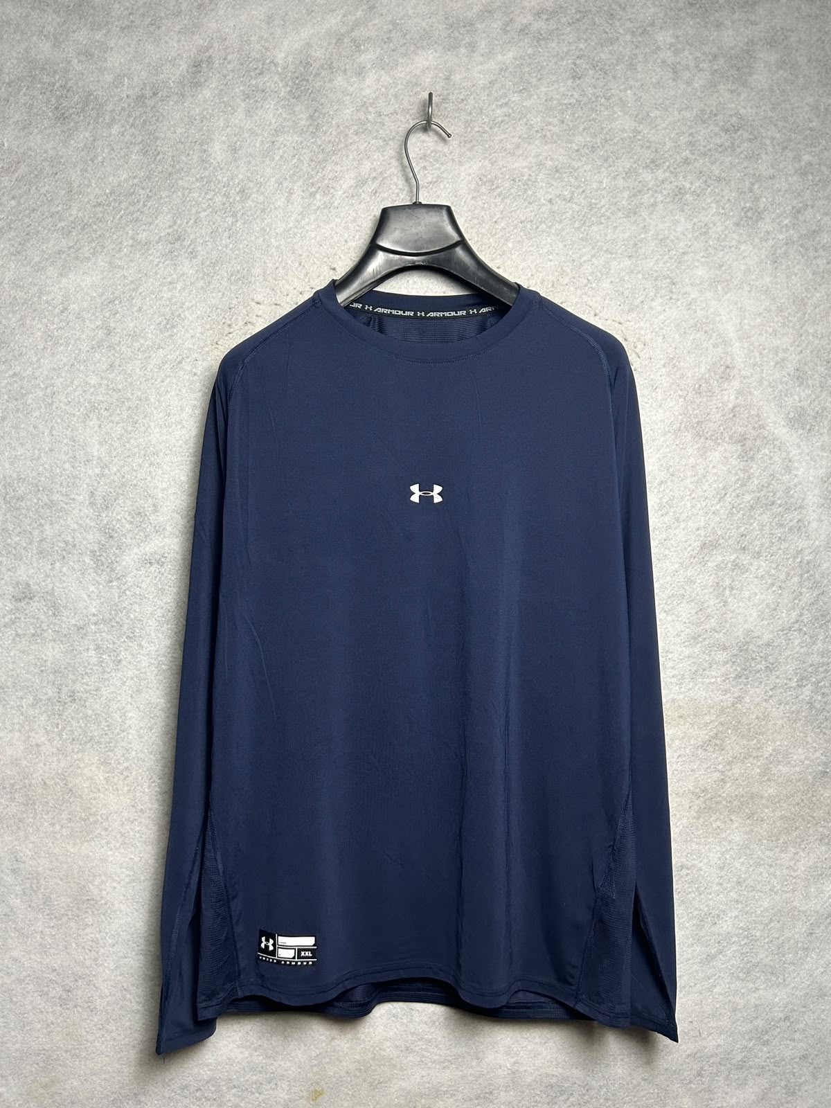 Under Armour Blue Round Neck Full Sleeves - XL