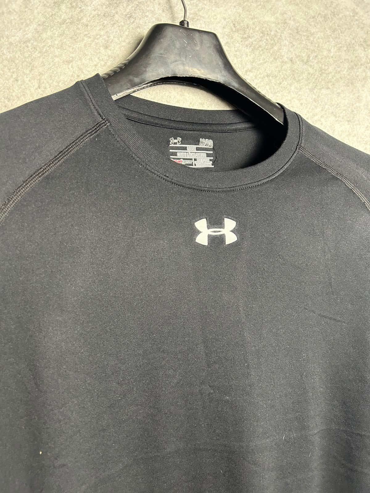 Under Armour Black Heat Gear Loose - Large
