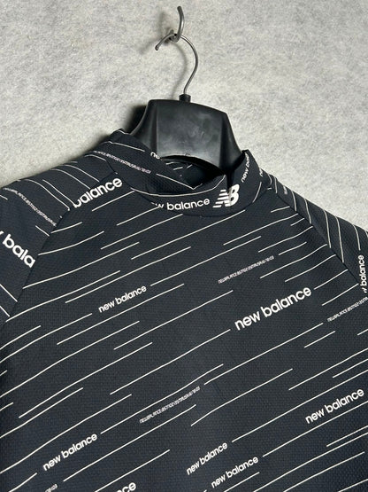 New Blance Black  Mock Neck - Small