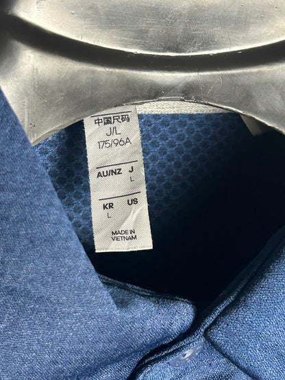 Adidas Blue Polo - Large