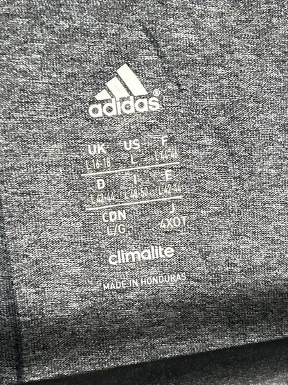 Adidas Climalite Grey Round Neck - Large