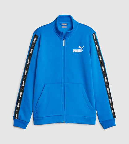 PUMA Logo Printed Zip Closure Sweatshirt