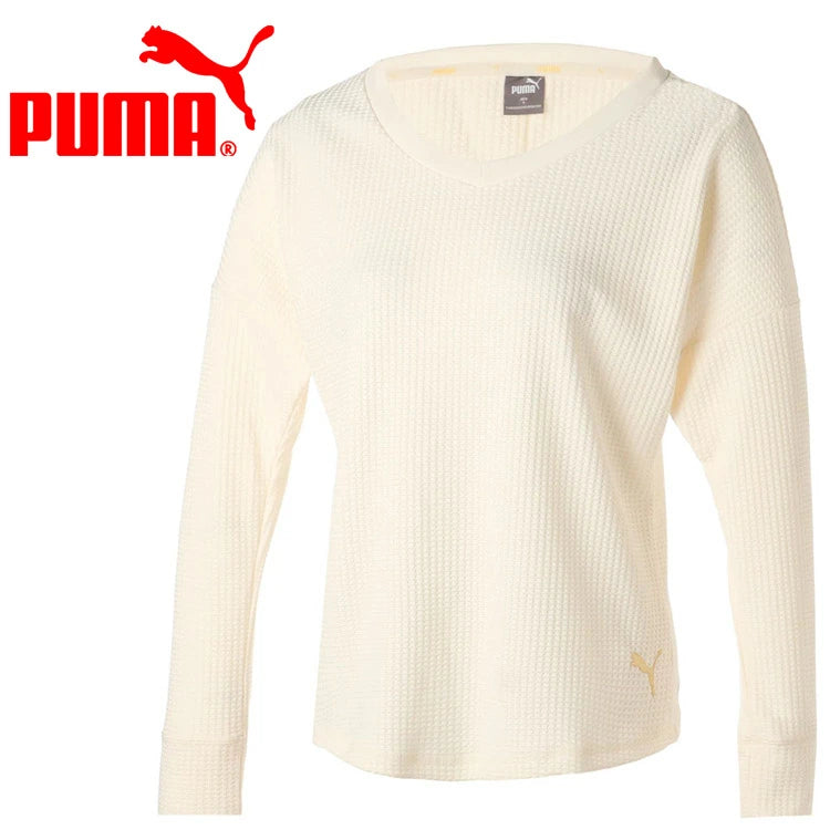 Puma HER Waffle LS T-Shirt 674937-65 Women's