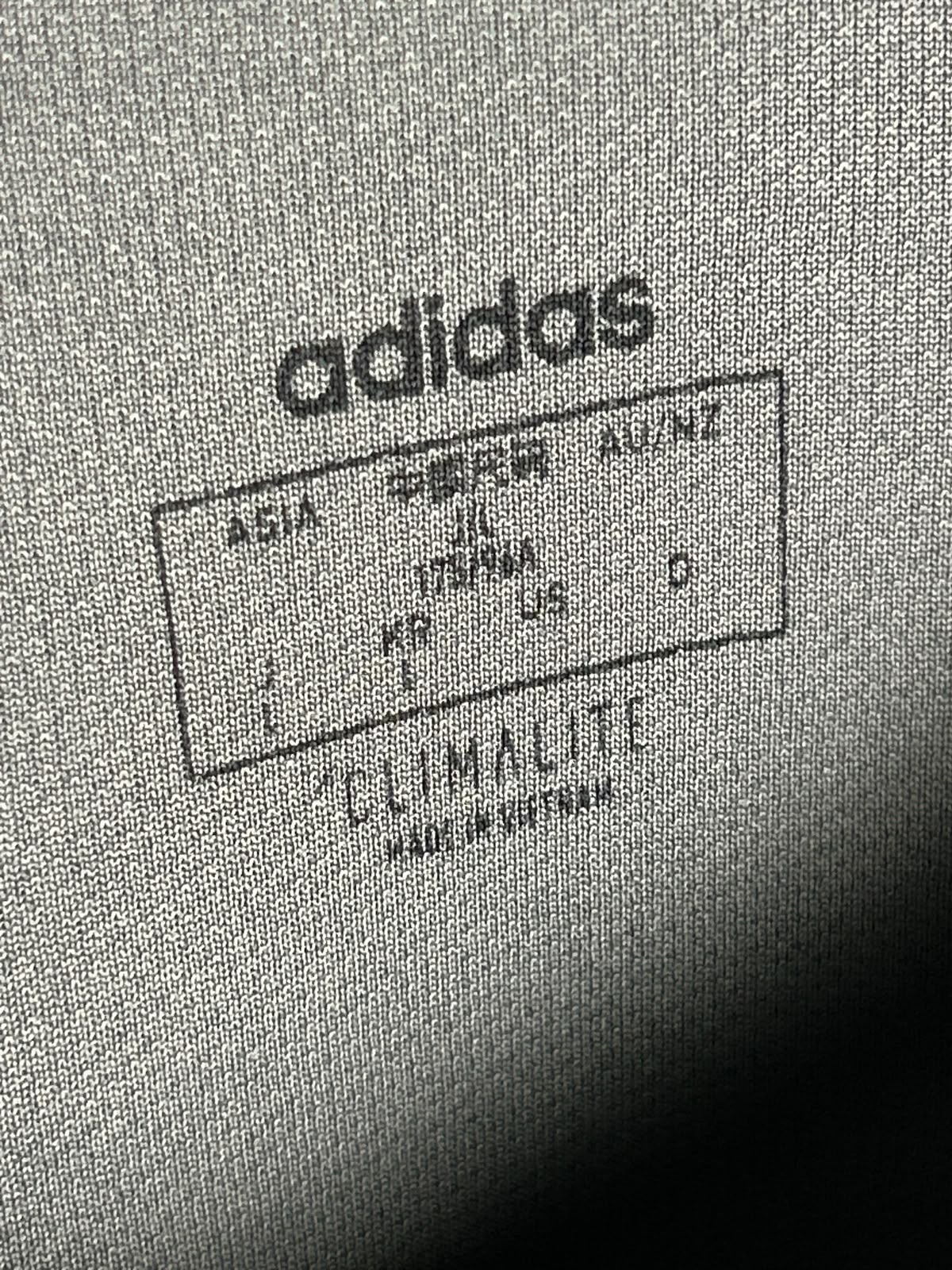 Adidas Grey Climalite Round Neck - Large