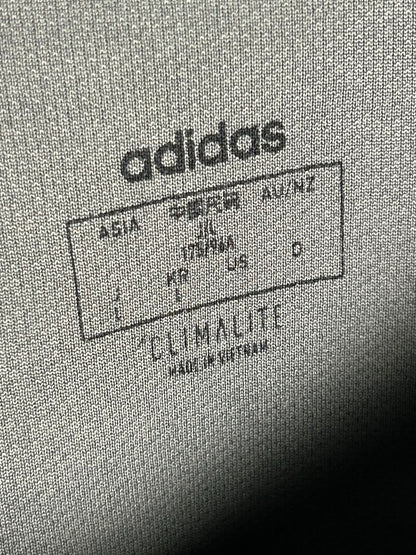 Adidas Grey Climalite Round Neck - Large