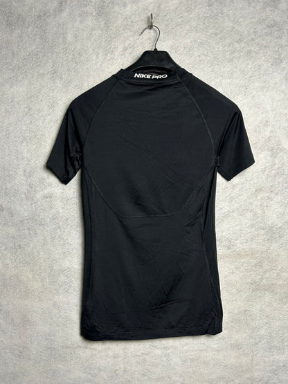 Nike Pro Dri Fit Black Round Neck - Medium