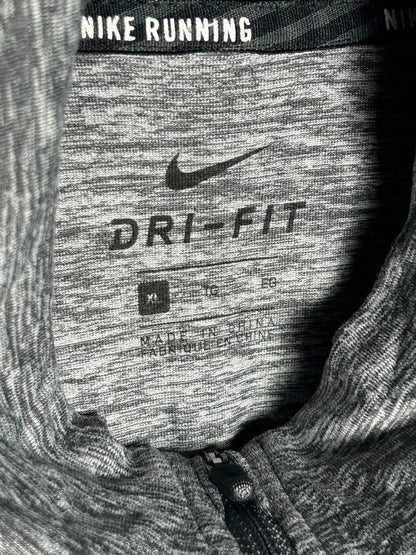Nike Dri Fit Grey Half Zip - XL