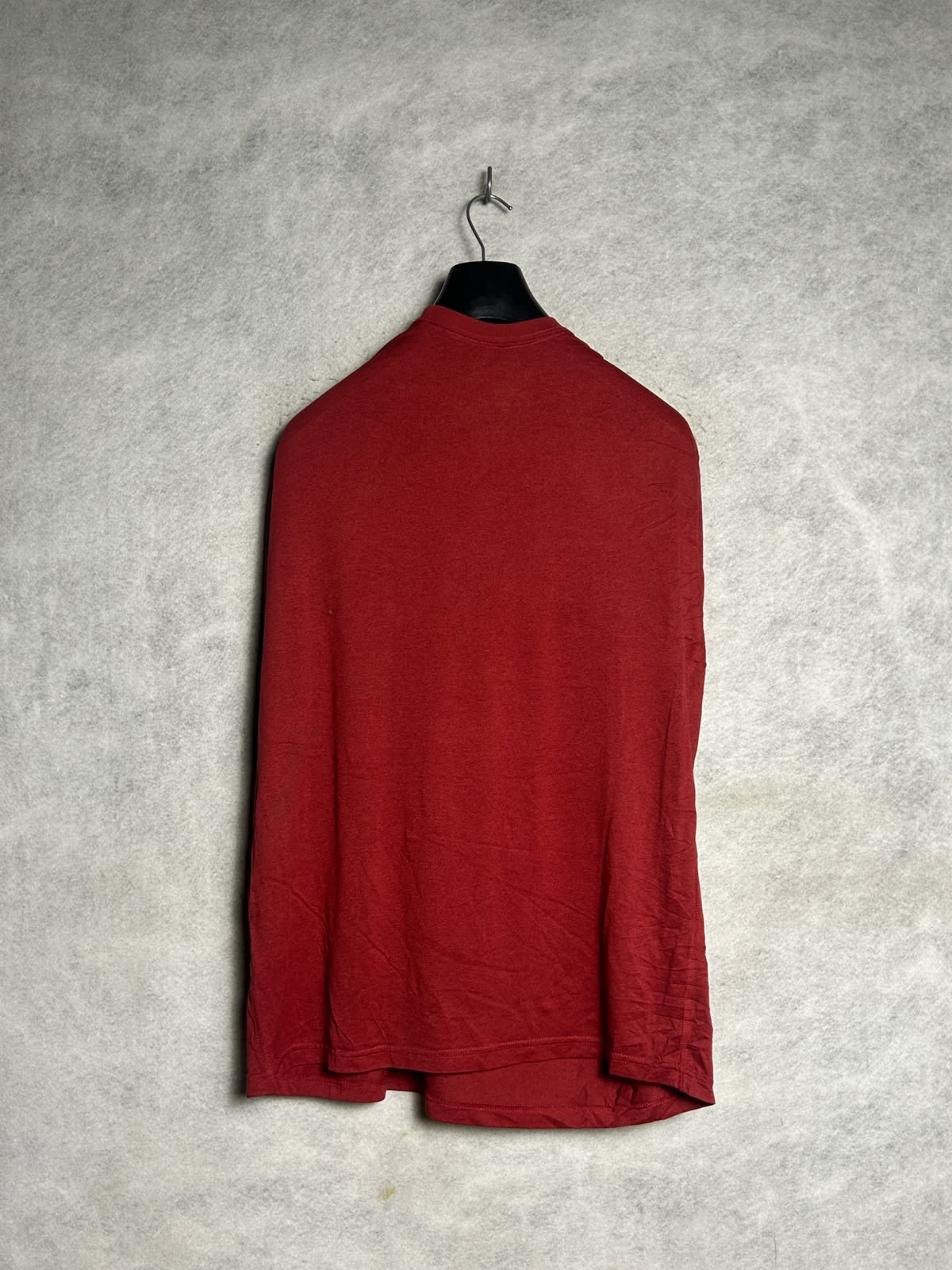 Nike Big Logo Dri Fit Red Round Neck - XL