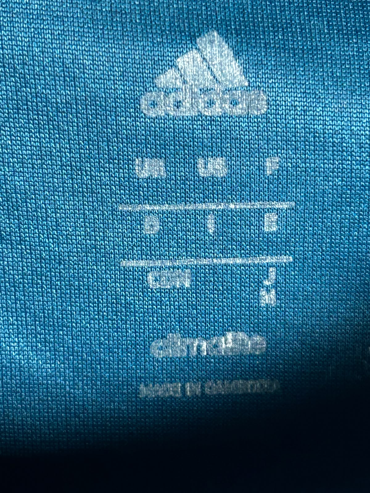 Adidas Blue Climalite Round Neck - Medium