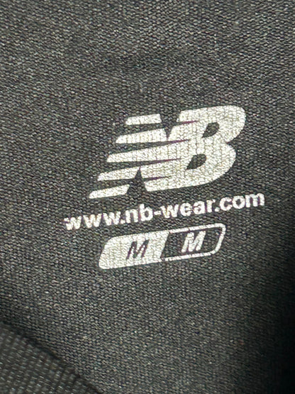 New Balance Big Logo Run to Live Black Round Neck - Medium