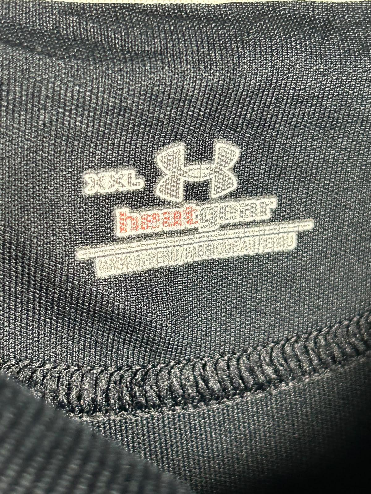 Under Armour Heat Gear Black Polo - XXL