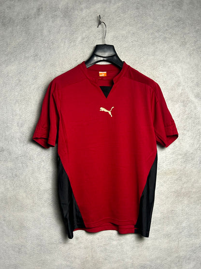 Puma Sport Life style Red V Neck - Medium