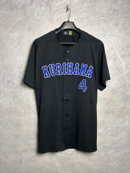 Mizuno Black With Big Logo Kurihama - XL