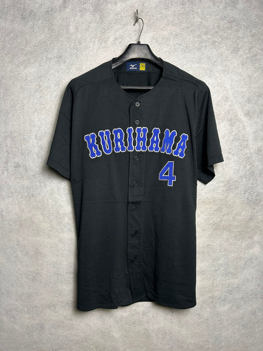 Mizuno Black With Big Logo Kurihama - XL