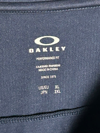 Oakley Big Logo Blue Round Neck - XL