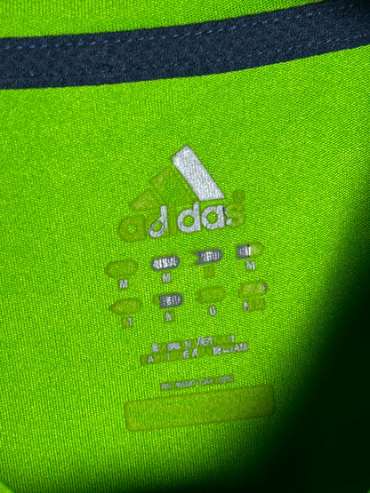 Adidas Green V Neck - Medium