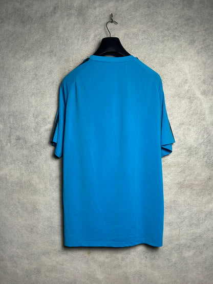 Adidas Sports Wear Blue Round Neck - XXL