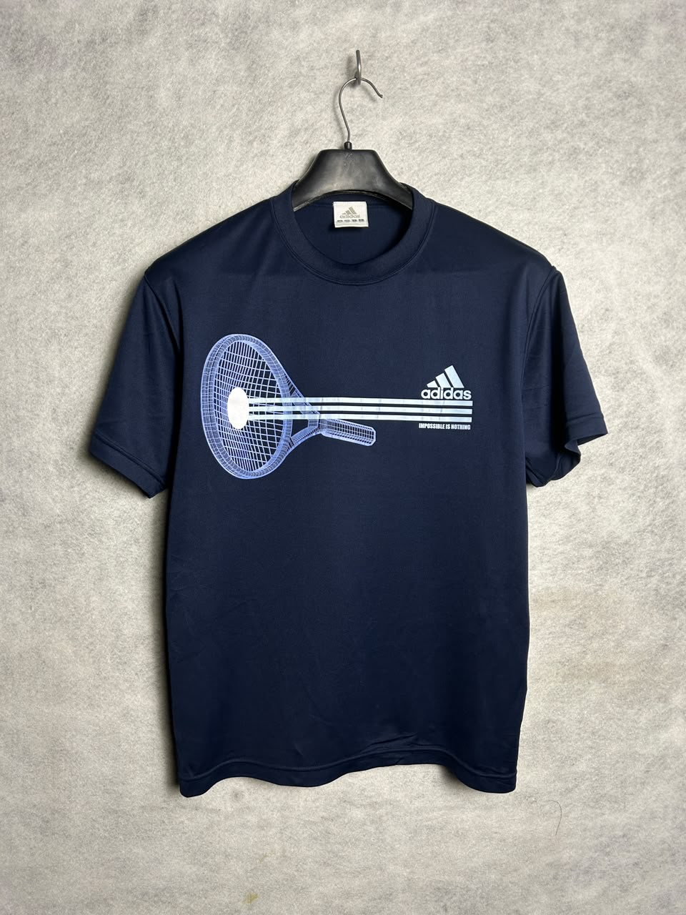 Adidas Blue Round Neck - Medium