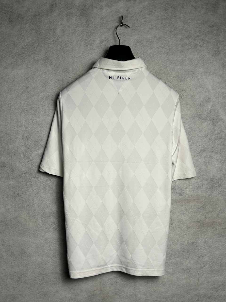 Tommy Hilfiger White Polo - Medium