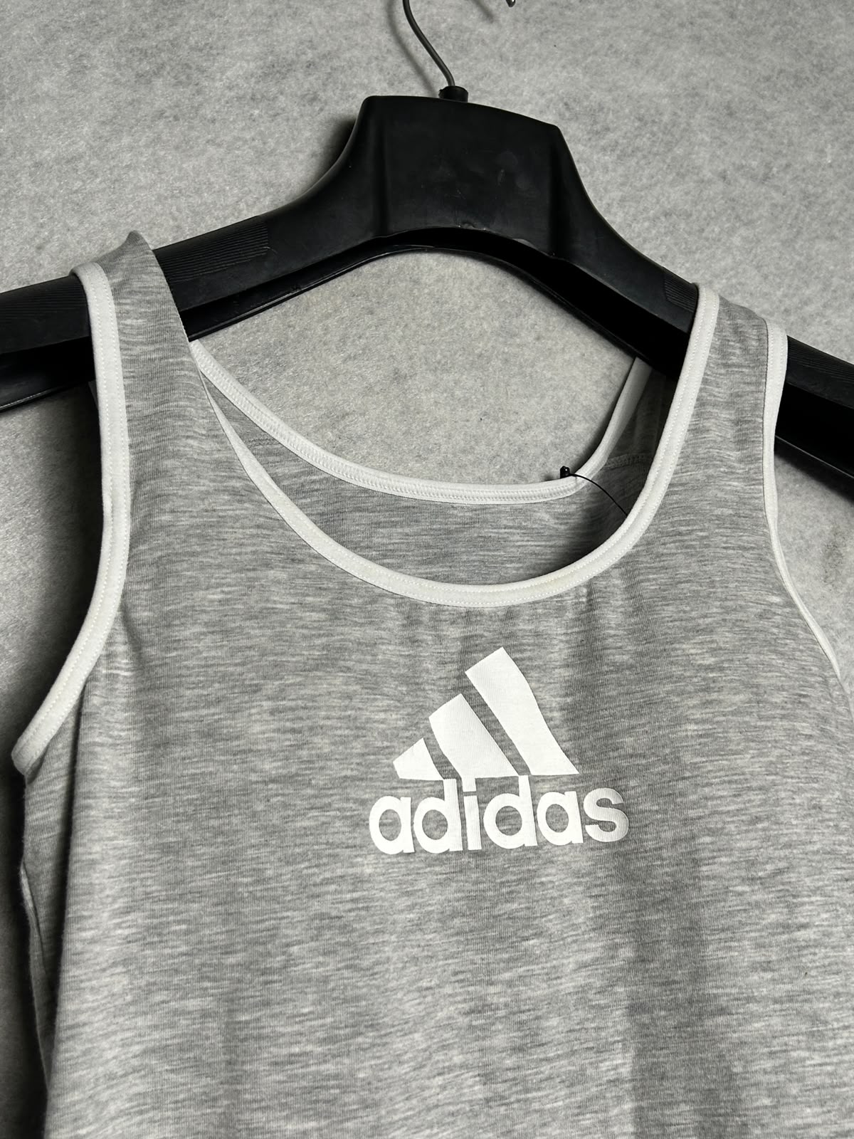 Adidas Grey Tank Top - Large