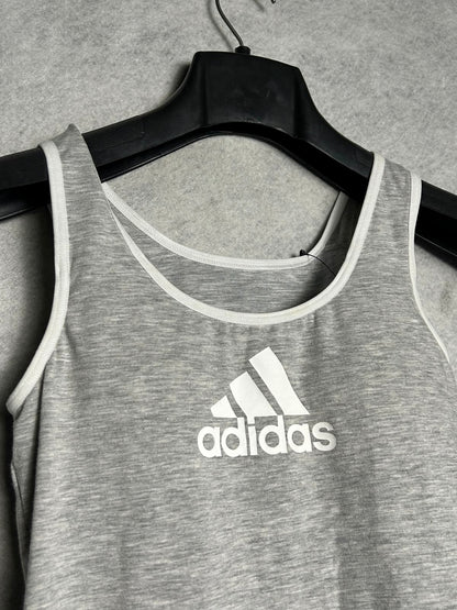 Adidas Grey Tank Top - Large