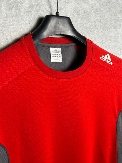 Adidas Red Round Neck - Large