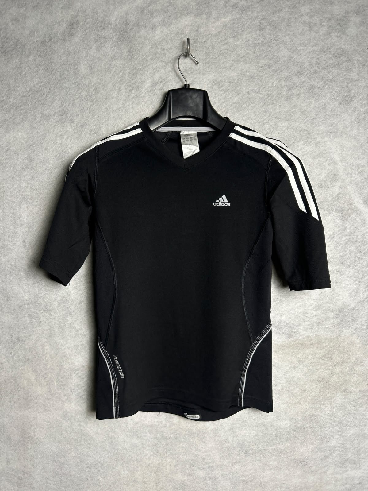Adidas Black Round Neck - Medium
