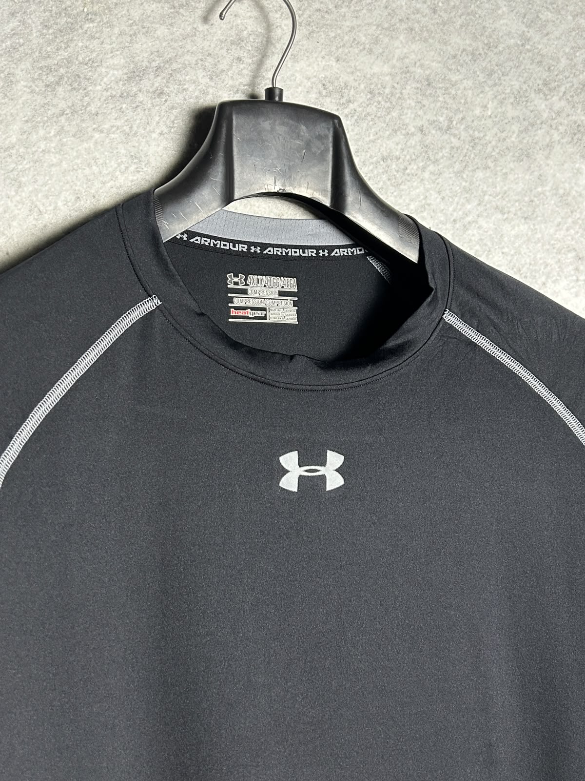 Under Armour Heat Gear Full Sleeves Black - 4XL