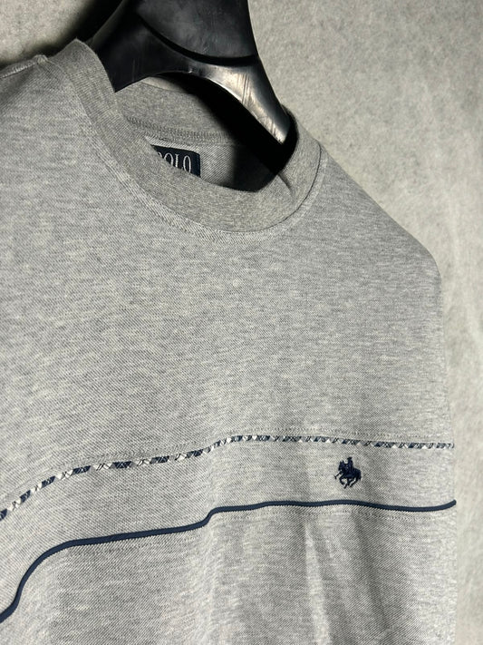 Polo Grey Round Neck - Large