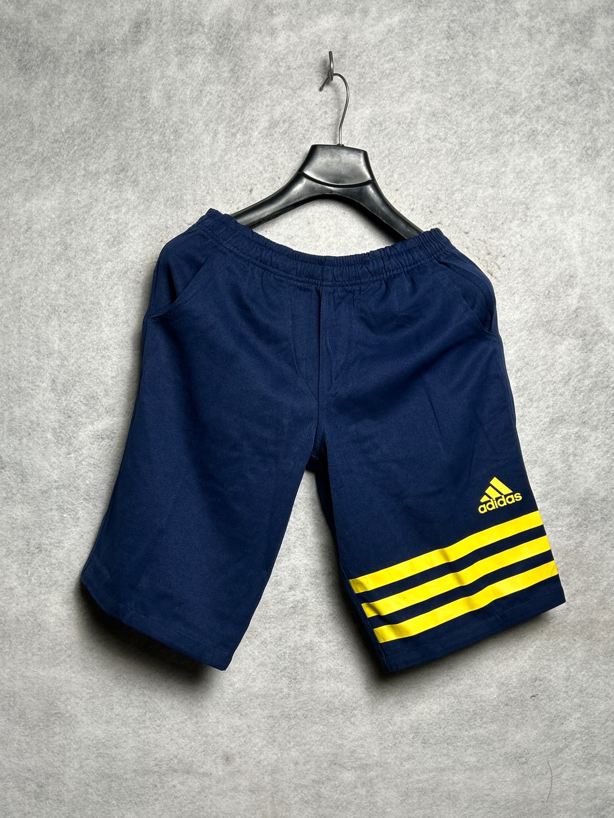 Adidas Blue With Yellow Strips - Large