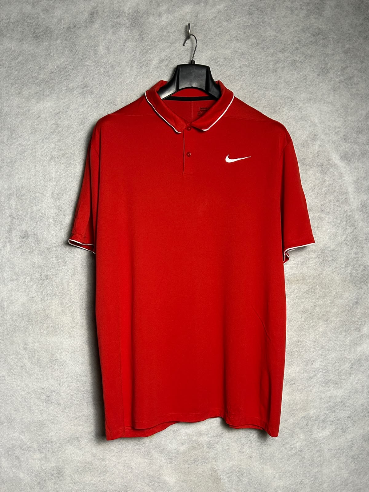 Nike Golf Red Polo Dri Fit - XXL